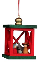 Nativity Lantern - Ulbricht<br>Wooden Ornament